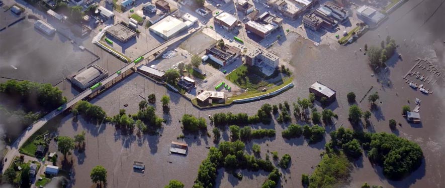 Nampa, ID commercial storm cleanup